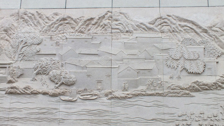 砂巖浮雕
