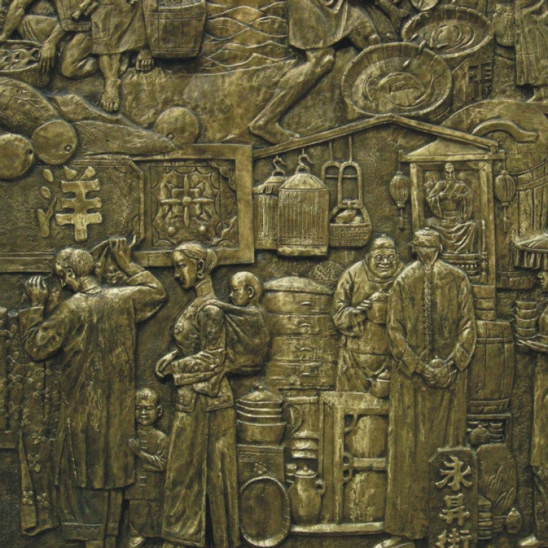 砂巖浮雕